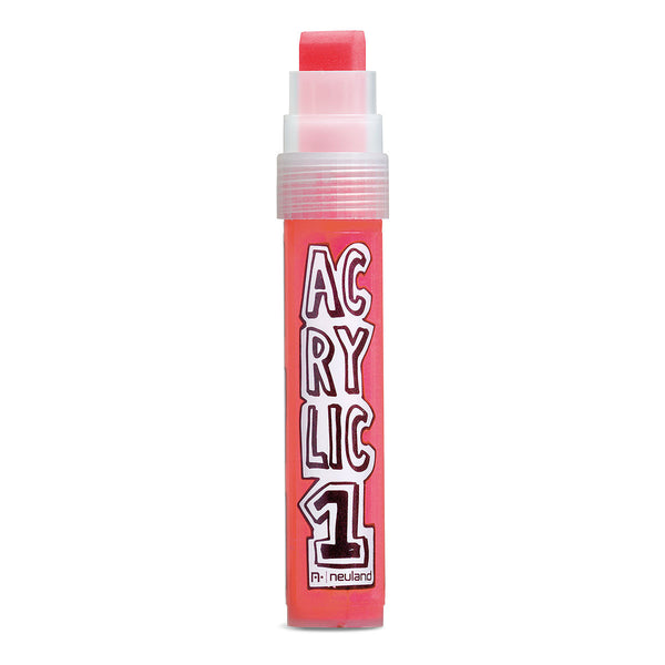 AcrylicOne BIG, wedge nib 8-15 mm, 510 coral